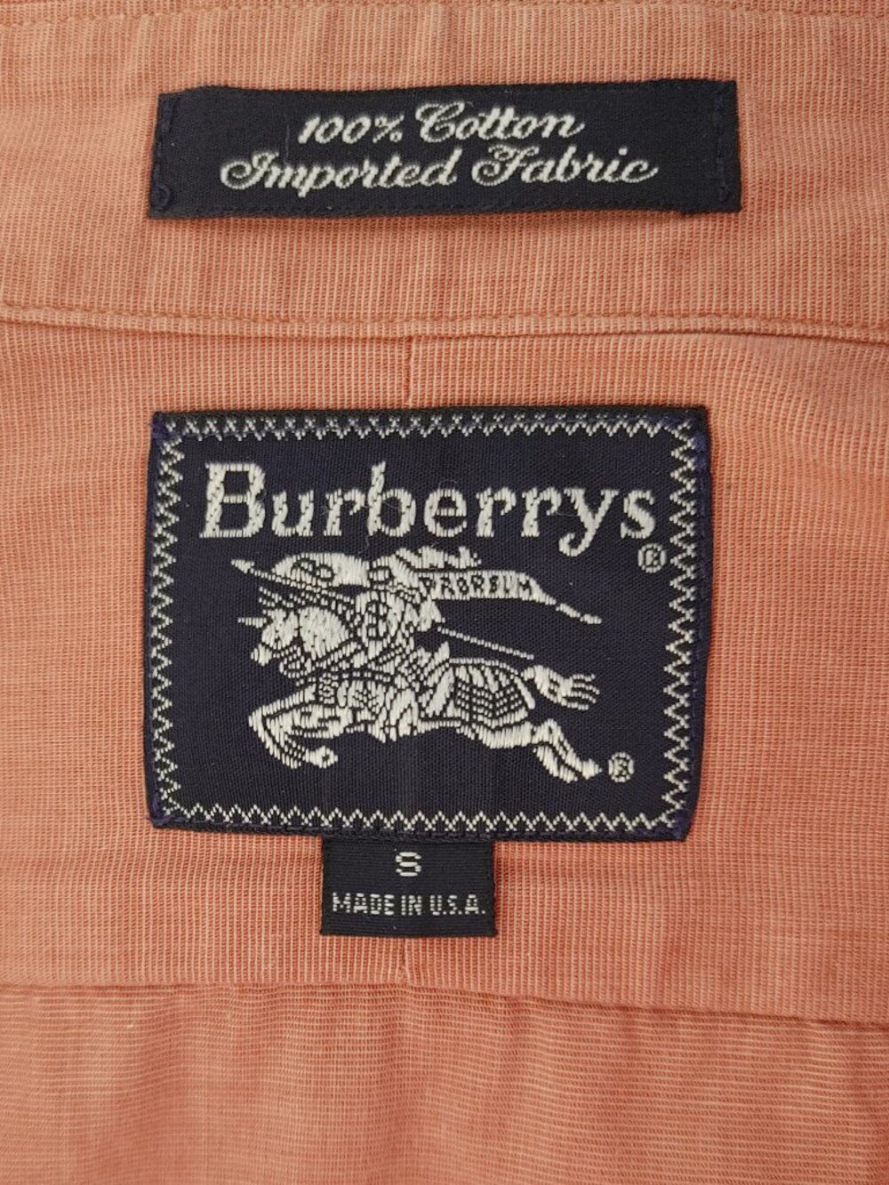 Burberry Men’s Long Sleeve Shirt – Size S – Classic Style - Picture 16 of 16